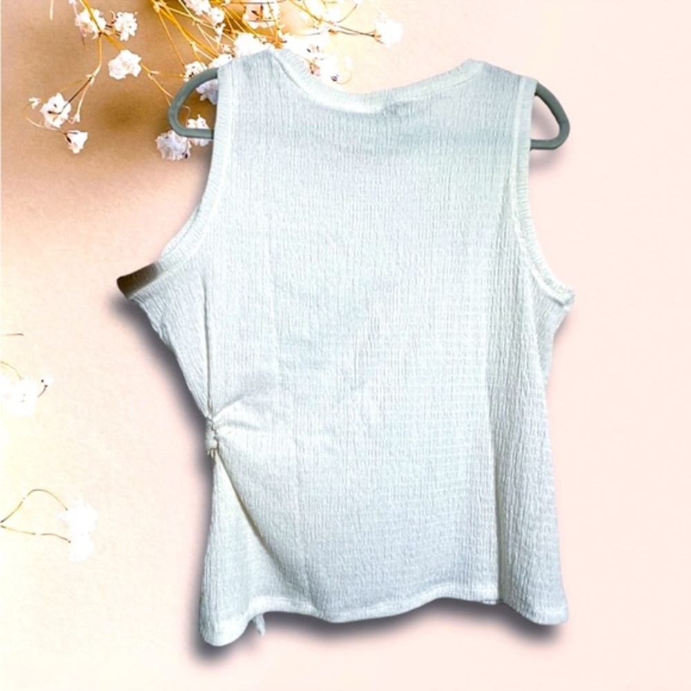 *NWT* Women's Nine West Side Knot Knit Tank Size L‎ - Picture 3 of 3
